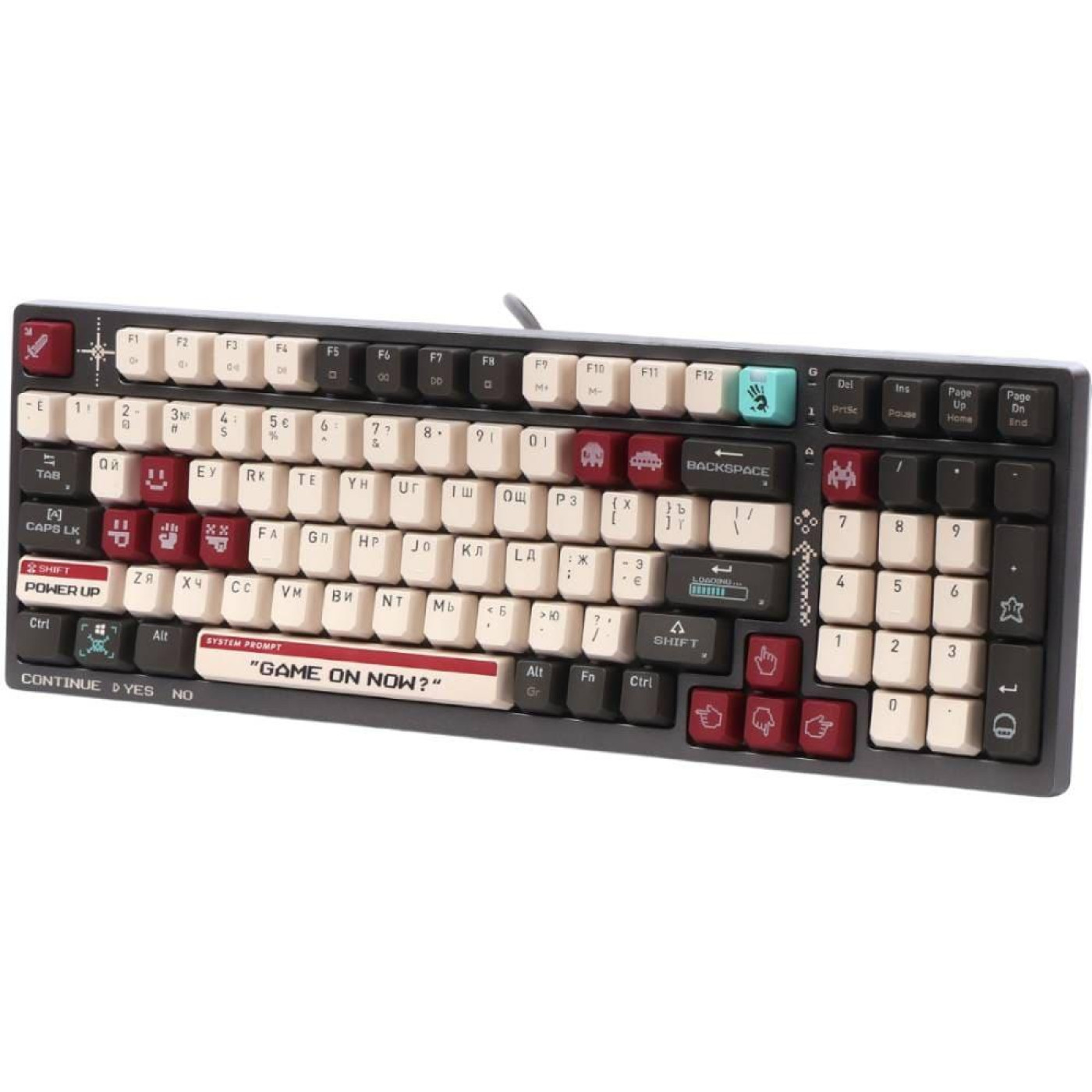 Клавиатура Bloody A4Tech WS98 (Pixels Red) (WS98 (Pixels Red))