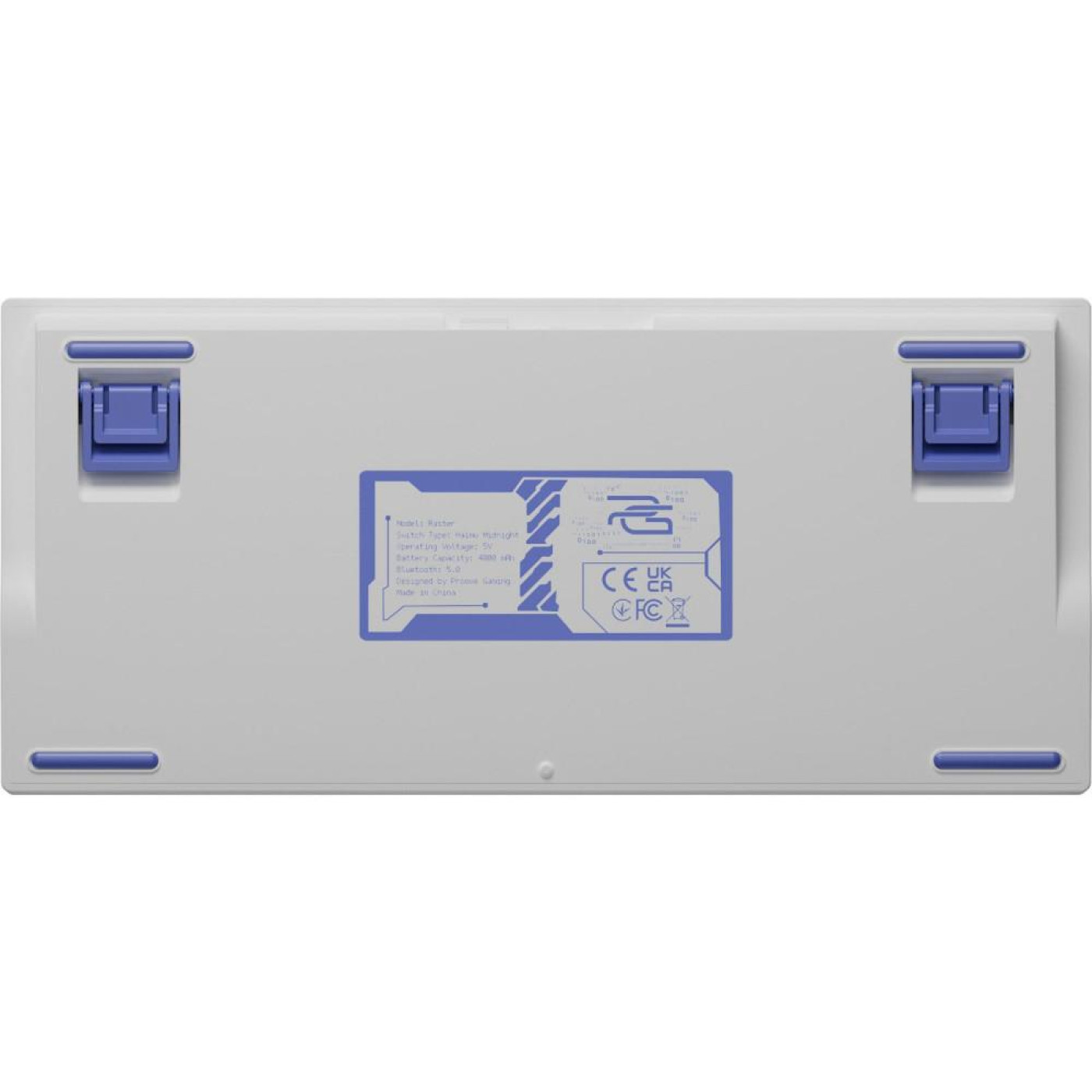 Клавіатура Proove Gaming Raster (Ukraine Layout) white/purple (WKRS00022417)
