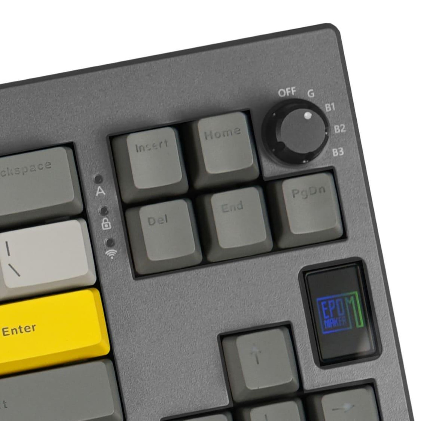 Клавиатура Epomaker Shadow-X Flamingo Black (SHX-B-F)