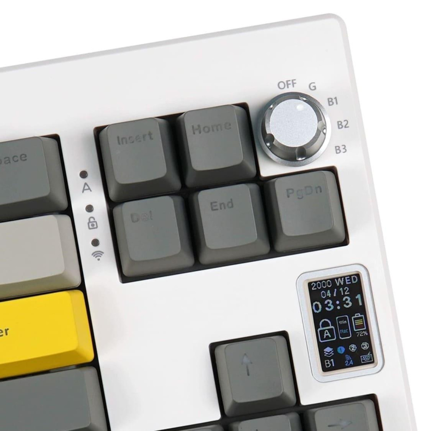 Клавиатура Epomaker Shadow-X Wisteria Linear White (SHX-W-WL)