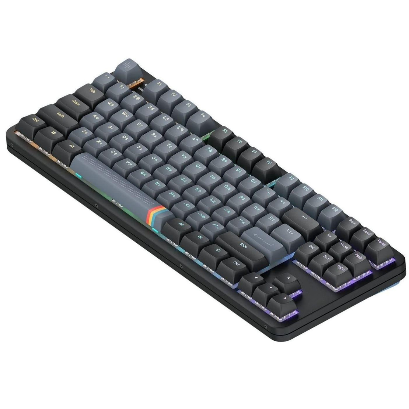 Клавіатура Dark Project ALU87 Midnight ENG/UA (DPKB_MIDNIGHT_87_ANSI_UA) U2