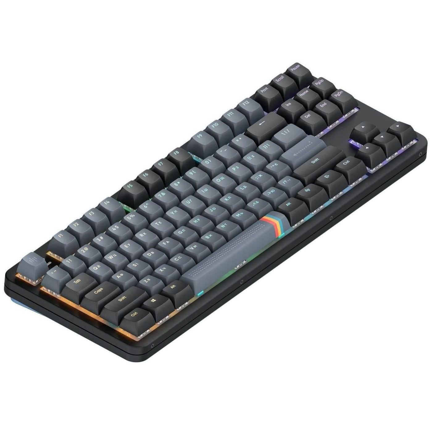 Клавіатура Dark Project ALU87 Midnight ENG/UA (DPKB_MIDNIGHT_87_ANSI_UA) U2