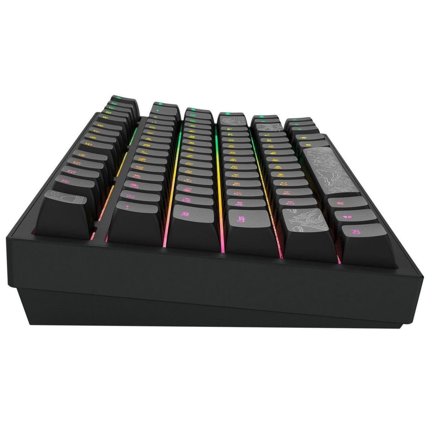 Клавиатура Dark Project ALU81 Terra Nostra ENG/UA (DPKB_NOSTRA_81_ANSI_BLACK_UA)