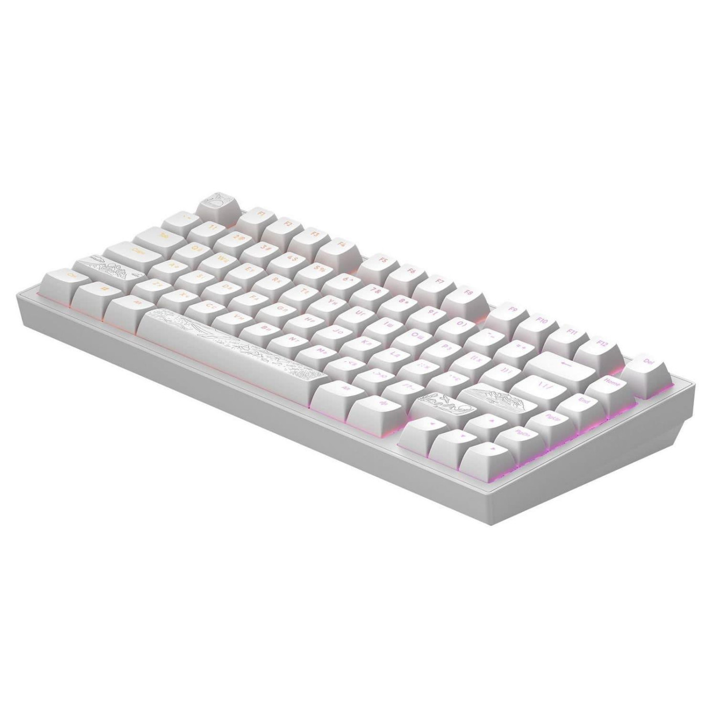 Клавиатура Dark Project ALU81 Terra Nostra ENG/UA (DPKB_NOSTRA_81_ANSI_WHITE_UA)