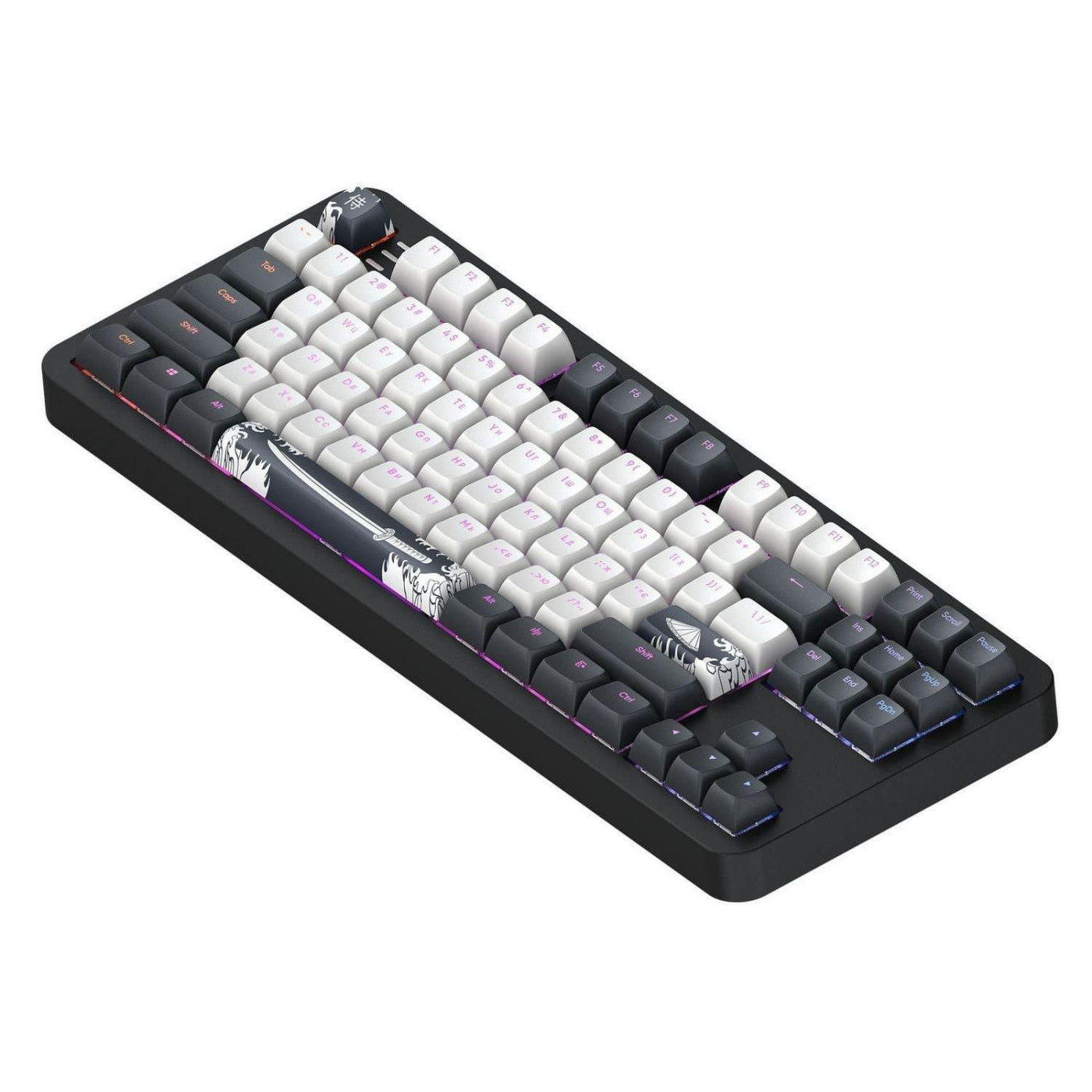 Клавиатура Dark Project ALU87 Bushido ENG/UA (DPKB_BUSHIDO_87_ANSI_UA)