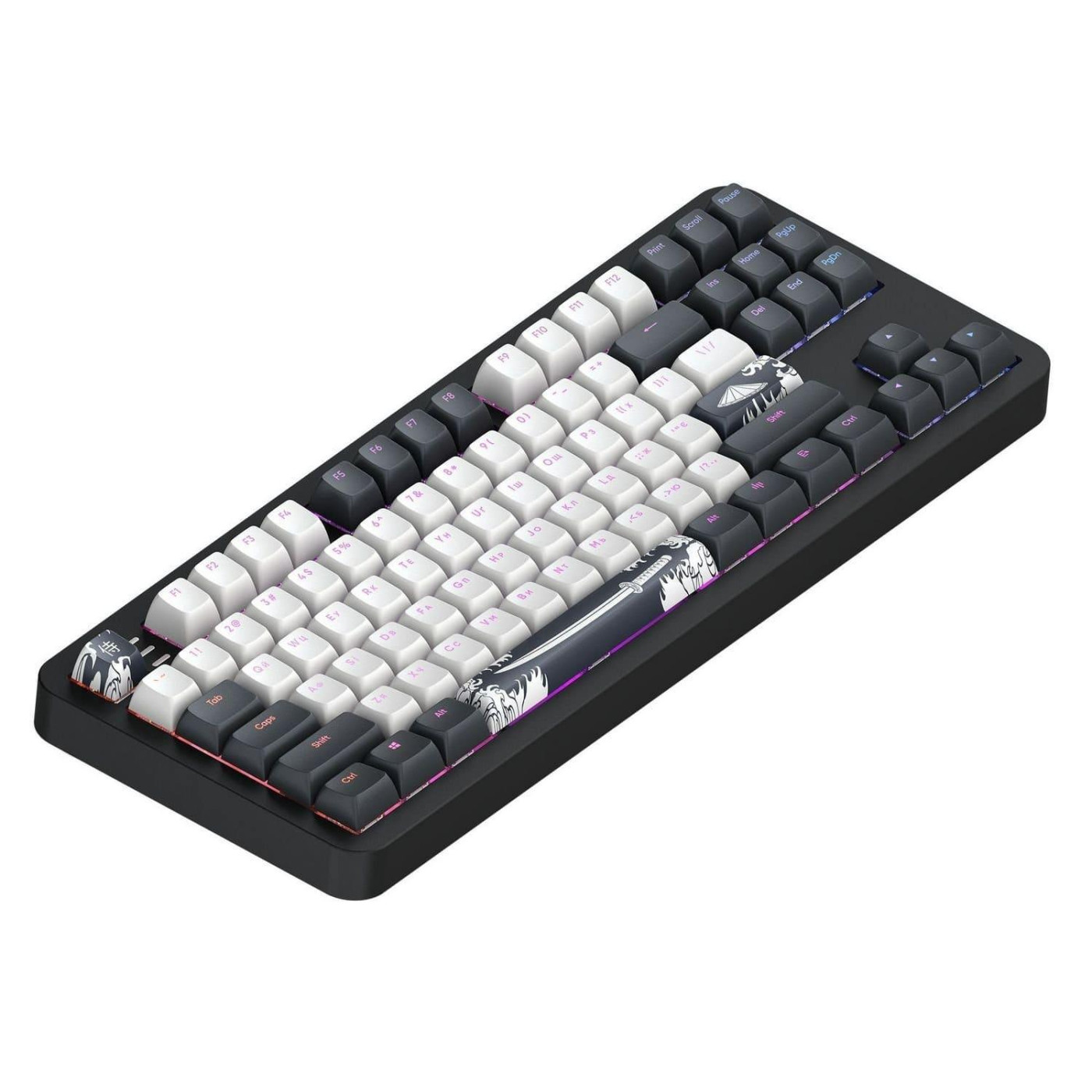 Клавиатура Dark Project ALU87 Bushido ENG/UA (DPKB_BUSHIDO_87_ANSI_UA)