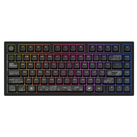 Клавіатура Dark Project ALU81 Terra Nova ENG/UA (DPKB_NOVA_81_ANSI_BLACK_UA)