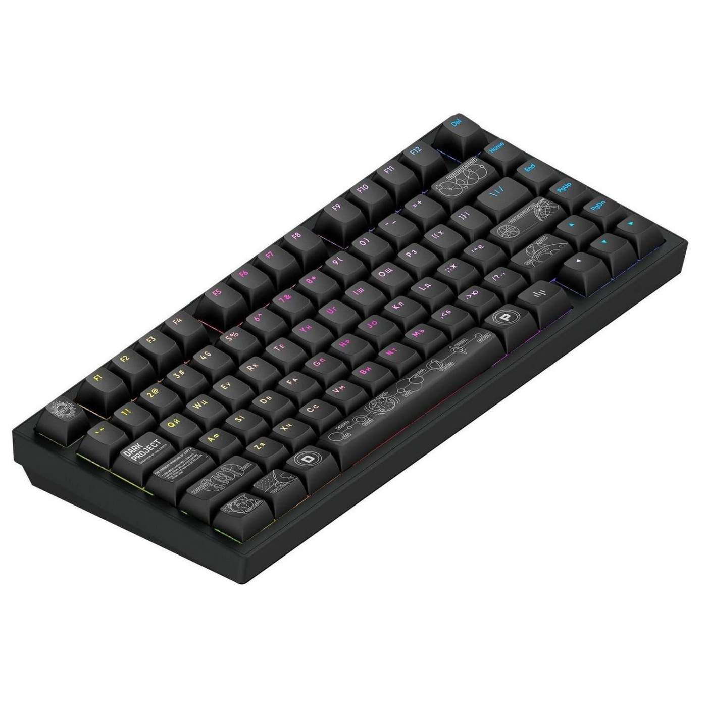 Клавиатура Dark Project ALU81 Terra Nova ENG/UA (DPKB_NOVA_81_ANSI_BLACK_UA)