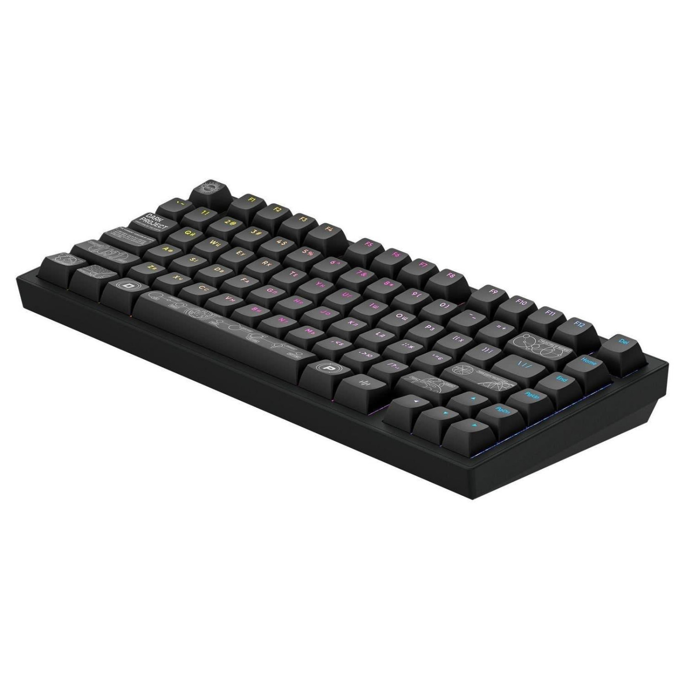 Клавиатура Dark Project ALU81 Terra Nova ENG/UA (DPKB_NOVA_81_ANSI_BLACK_UA)