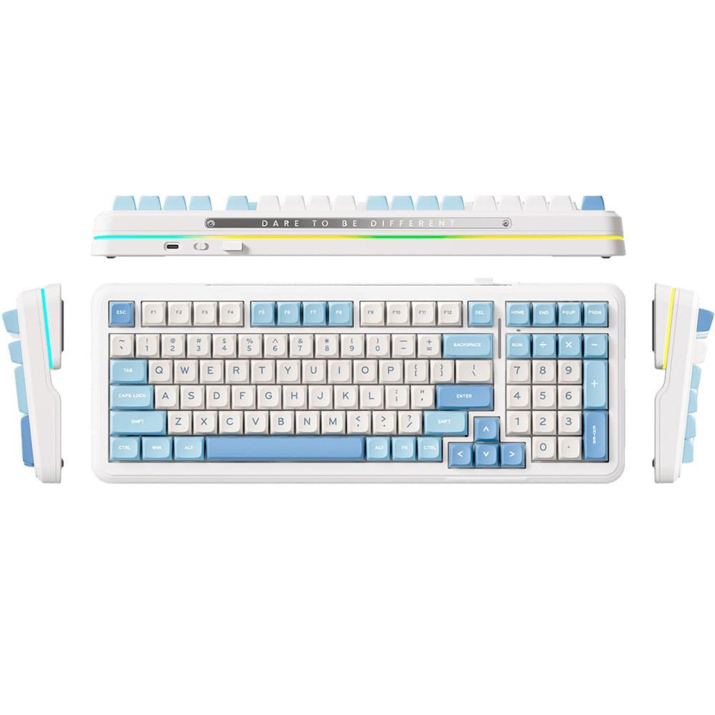 Клавиатура MCHOSE K99 Sky Blue (K99-1A)