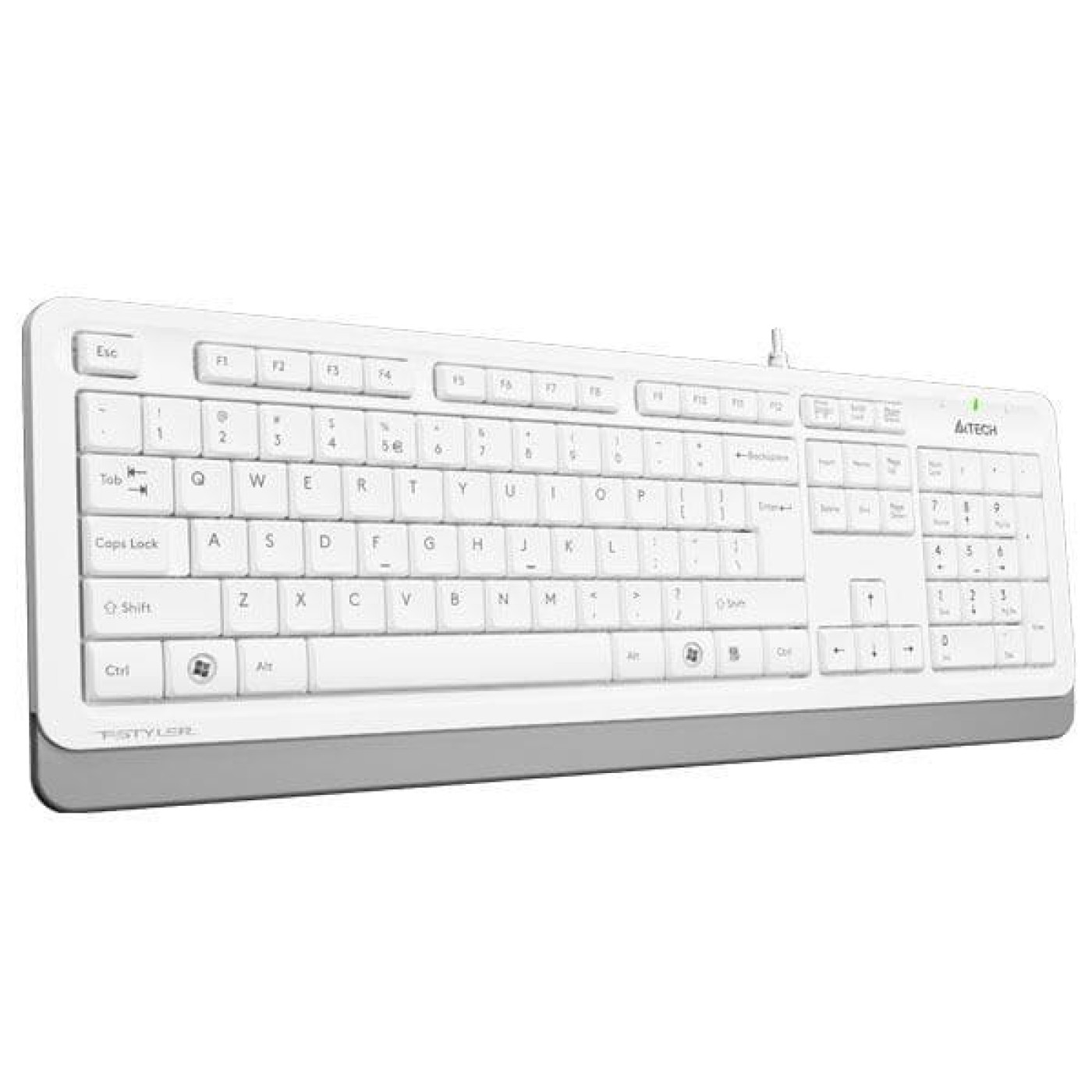 Клавіатура A4Tech Fstyler FK10 USB White (FK10 (White))