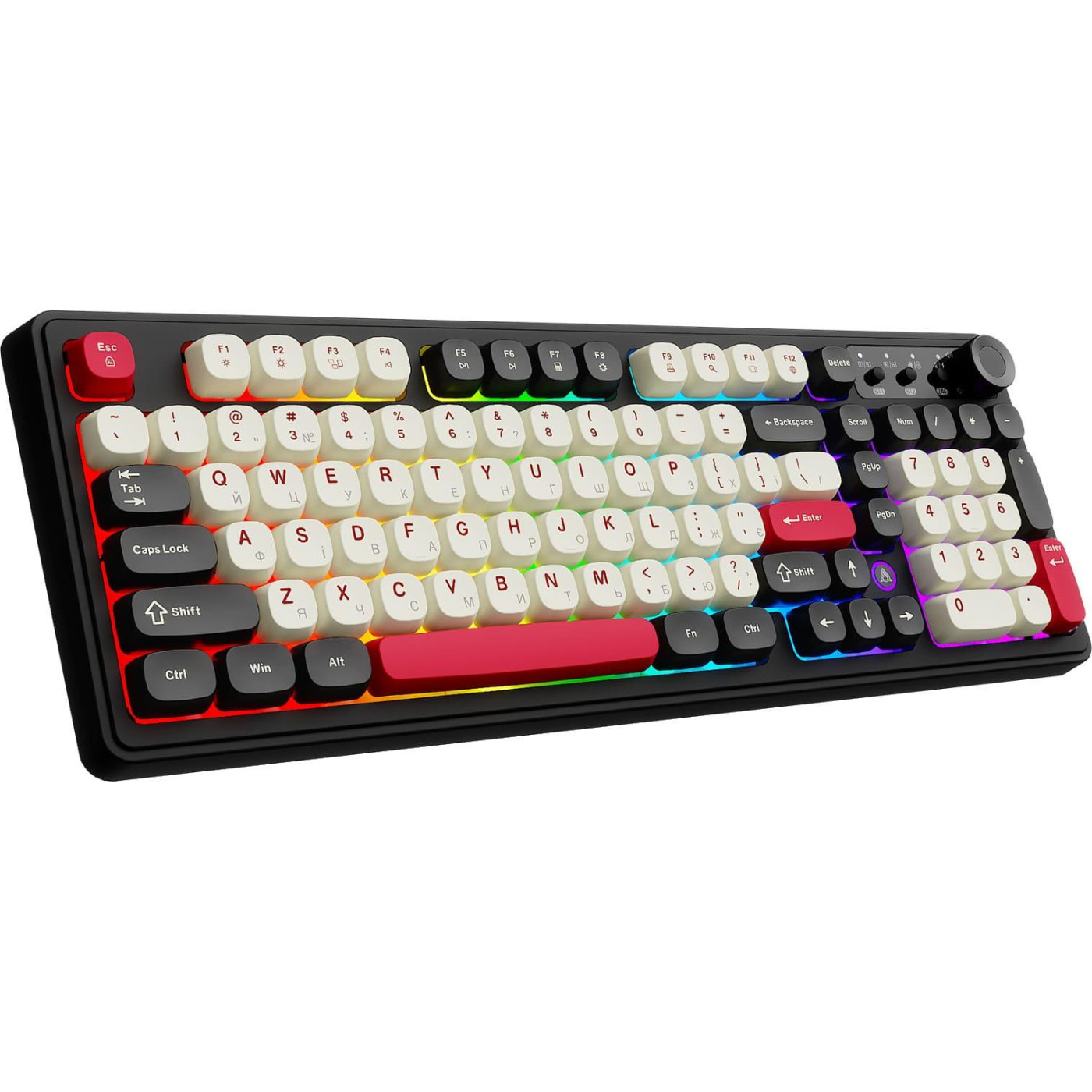 Клавиатура Ajazz AF98 PLUS Black Shark Red (AF98-PLUS-BSR)