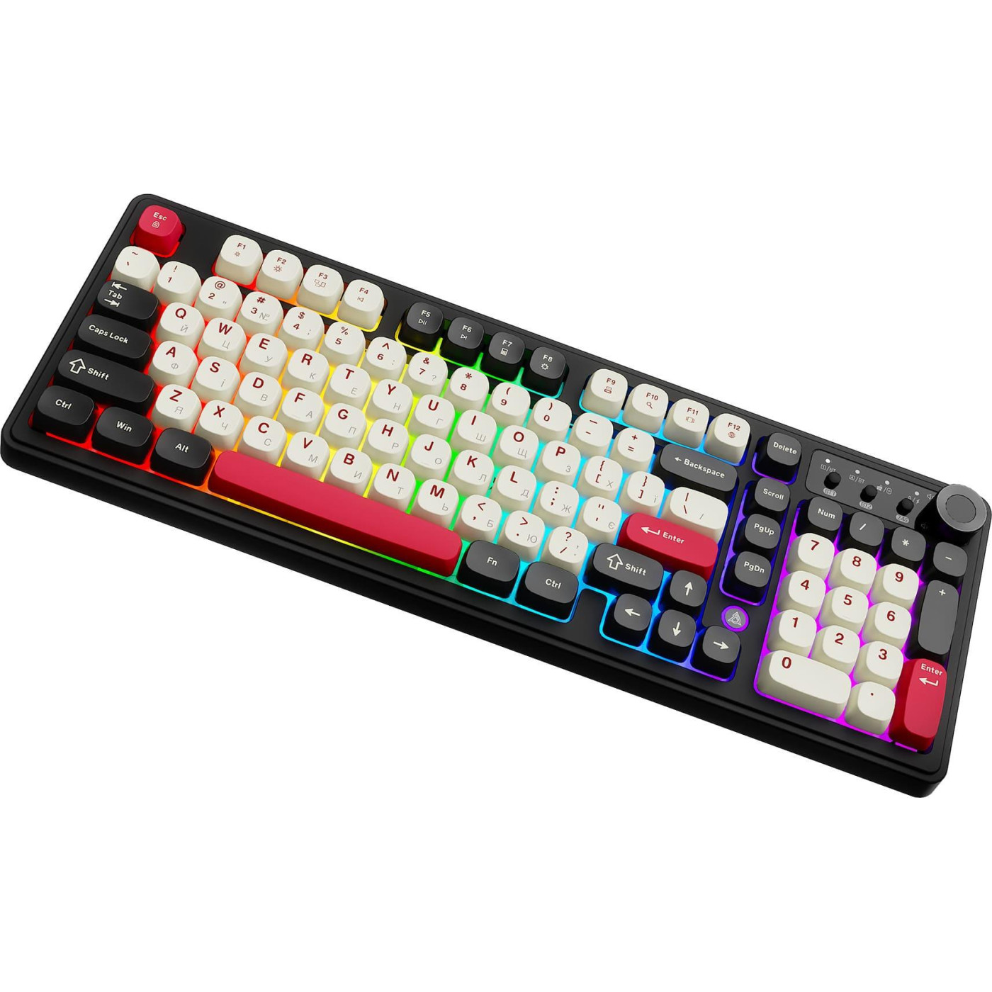 Клавиатура Ajazz AF98 PLUS Black Shark Red (AF98-PLUS-BSR)