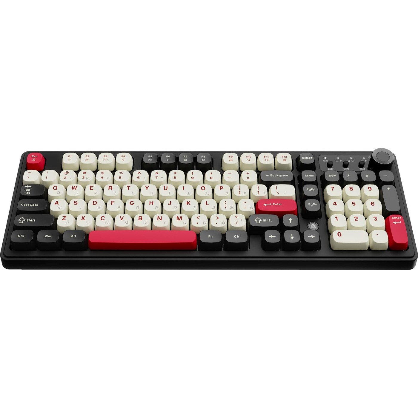 Клавиатура Ajazz AF98 PLUS Black Shark Red (AF98-PLUS-BSR)