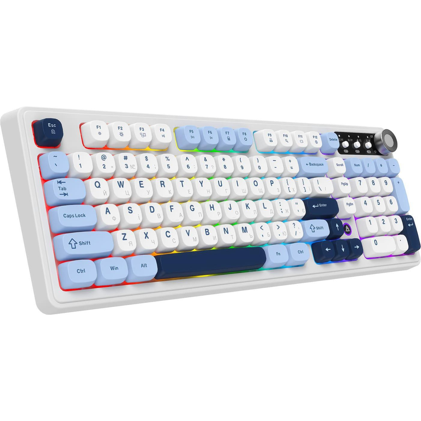 Клавиатура Ajazz AF98 PLUS Glacier Blue (AF98-PLUS-GB)