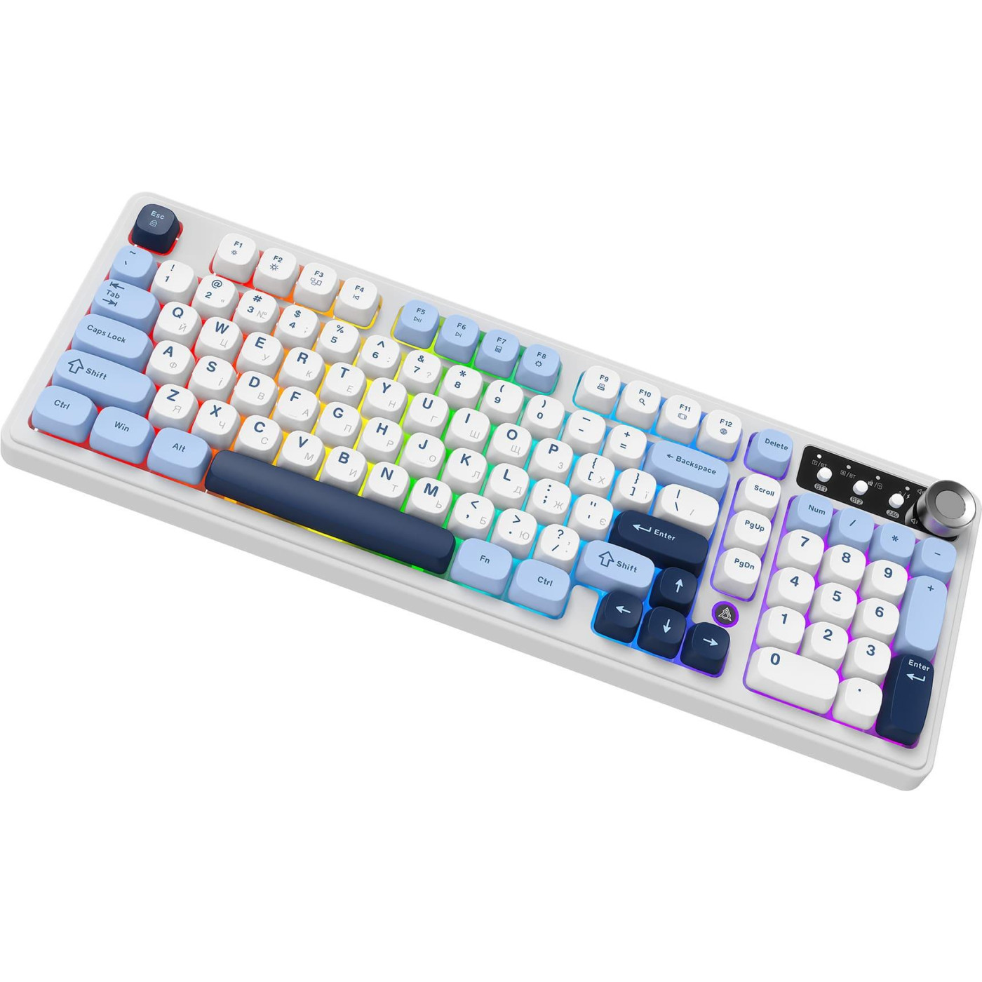 Клавиатура Ajazz AF98 PLUS Glacier Blue (AF98-PLUS-GB)