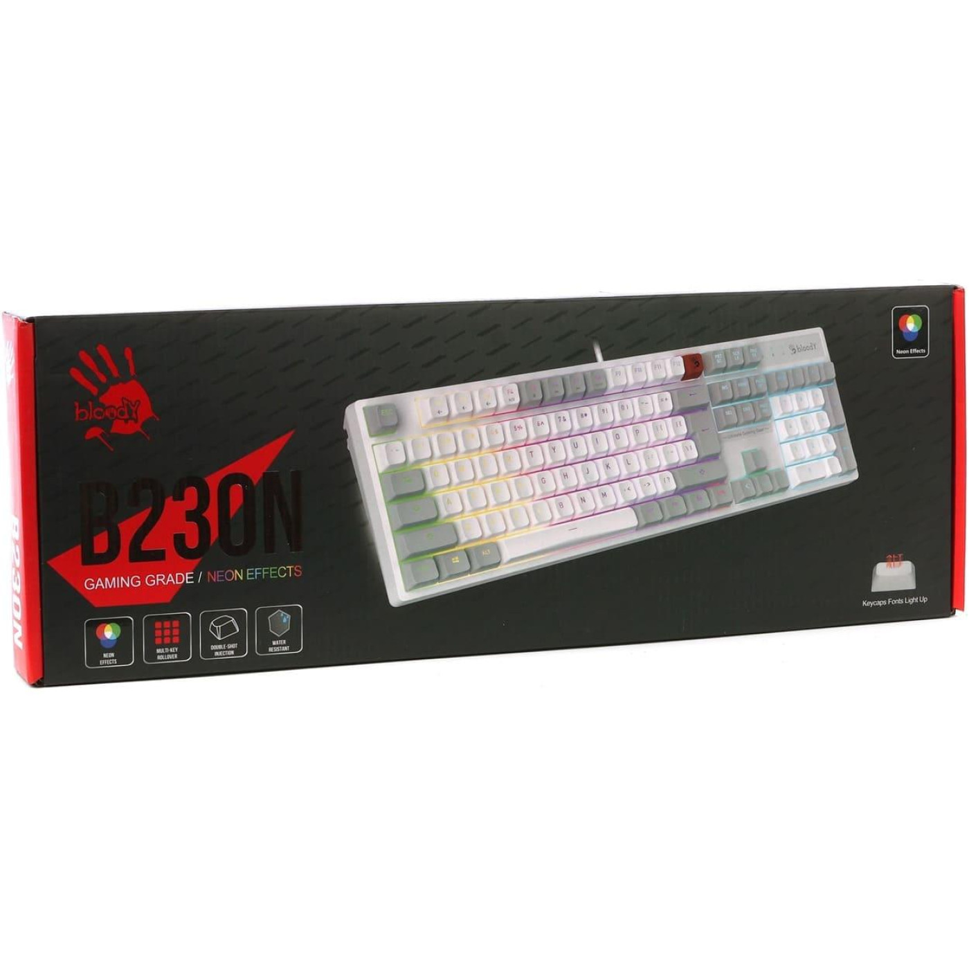 Клавіатура Bloody B230N USB White (B230N (White))