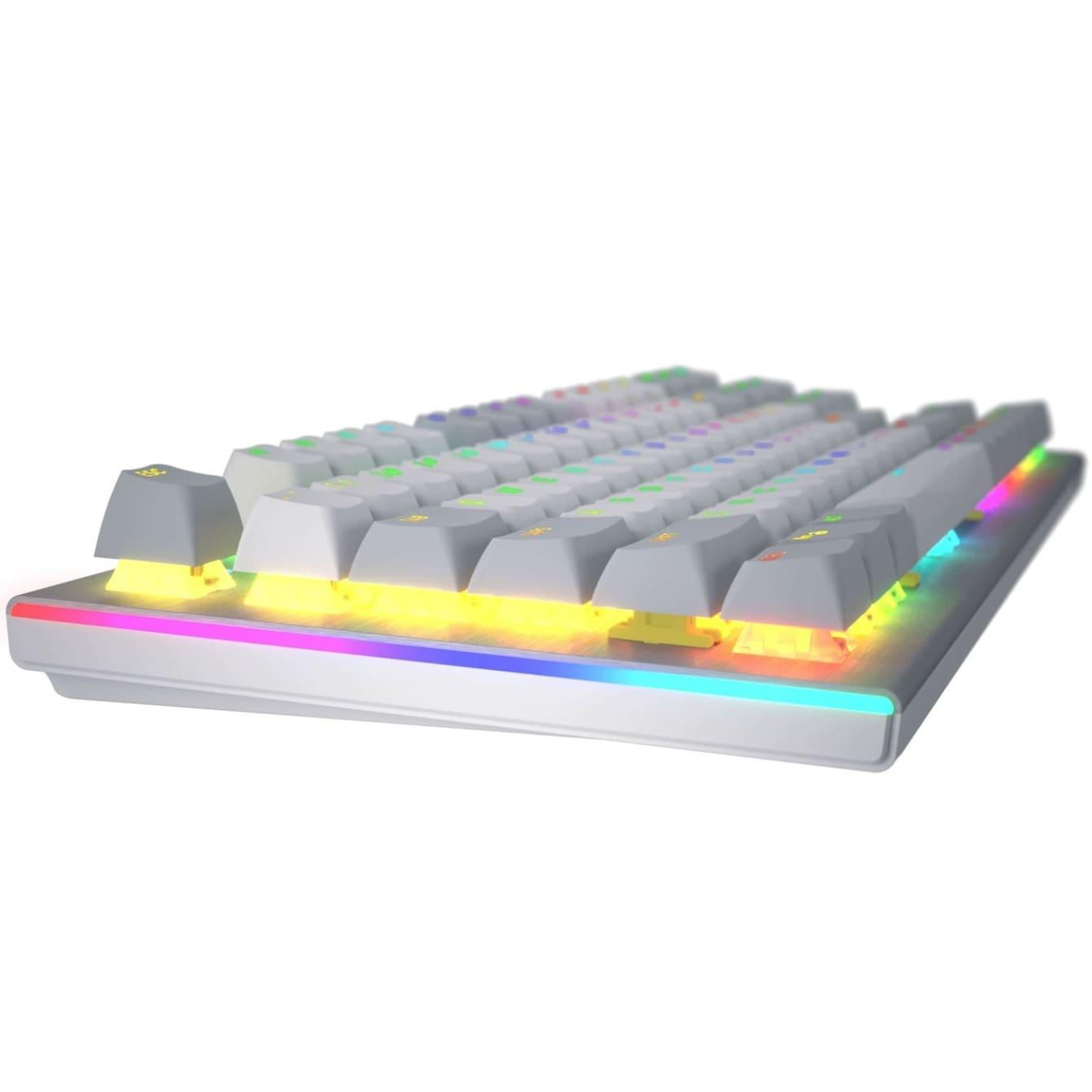 Клавіатура HATOR Gravity TKL Orange ENG White (HTK561)