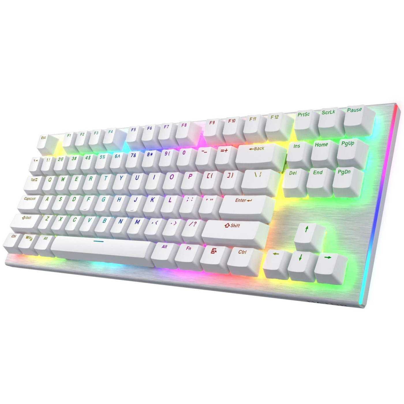 Клавіатура HATOR Gravity X TKL Orange ENG White (HTK551)