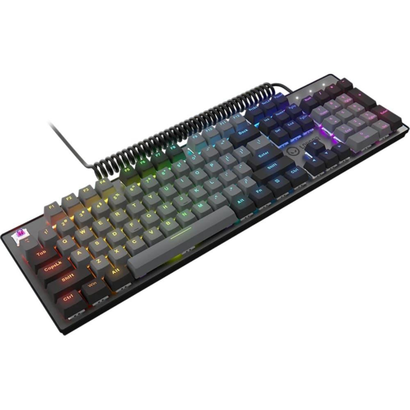 Клавіатура Lorgar Azar 514 RGB Black (LRG-GK514B-UA)