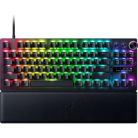 Клавіатура Razer Huntsman V3 Pro TKL RGB 84key Analog Optical Switches ENG/UKR Black (RZ03-04980100-R3M1)