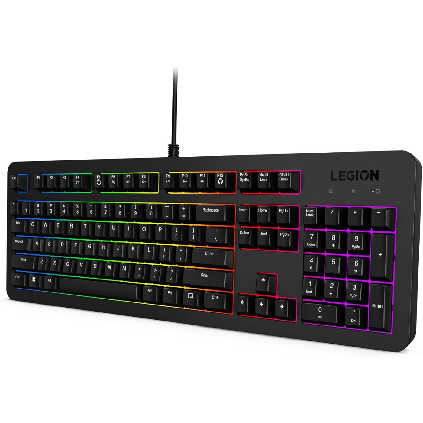 Клавіатура Lenovo Legion K310 RGB Gaming Keyboard - Ukraine (GY41N91855)