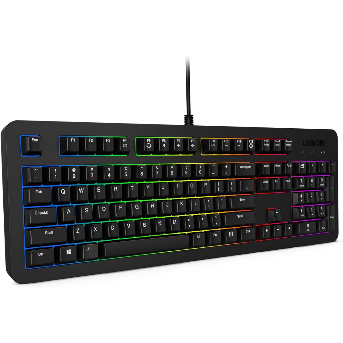 Клавіатура Lenovo Legion K310 RGB Gaming Keyboard - Ukraine (GY41N91855)