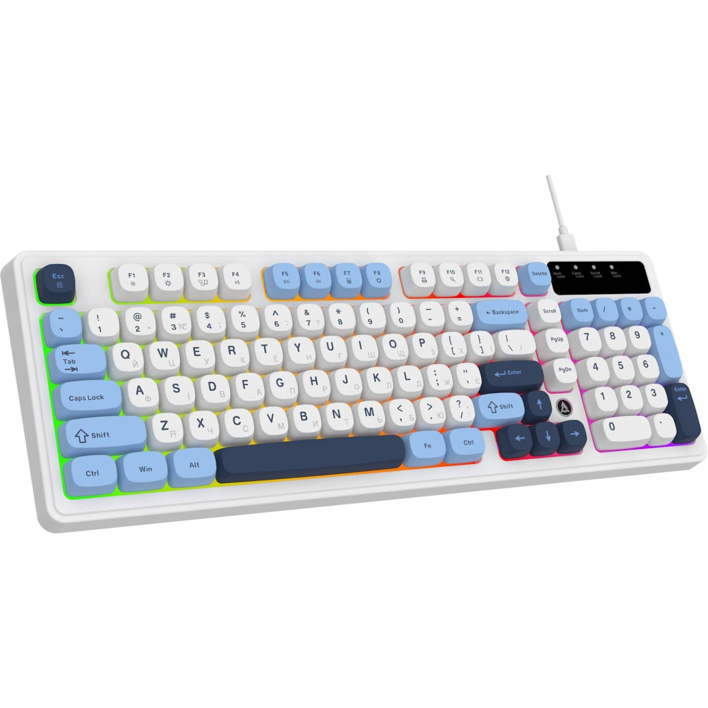 Клавиатура Ajazz AF98 Glacier Blue (AF98-GB)