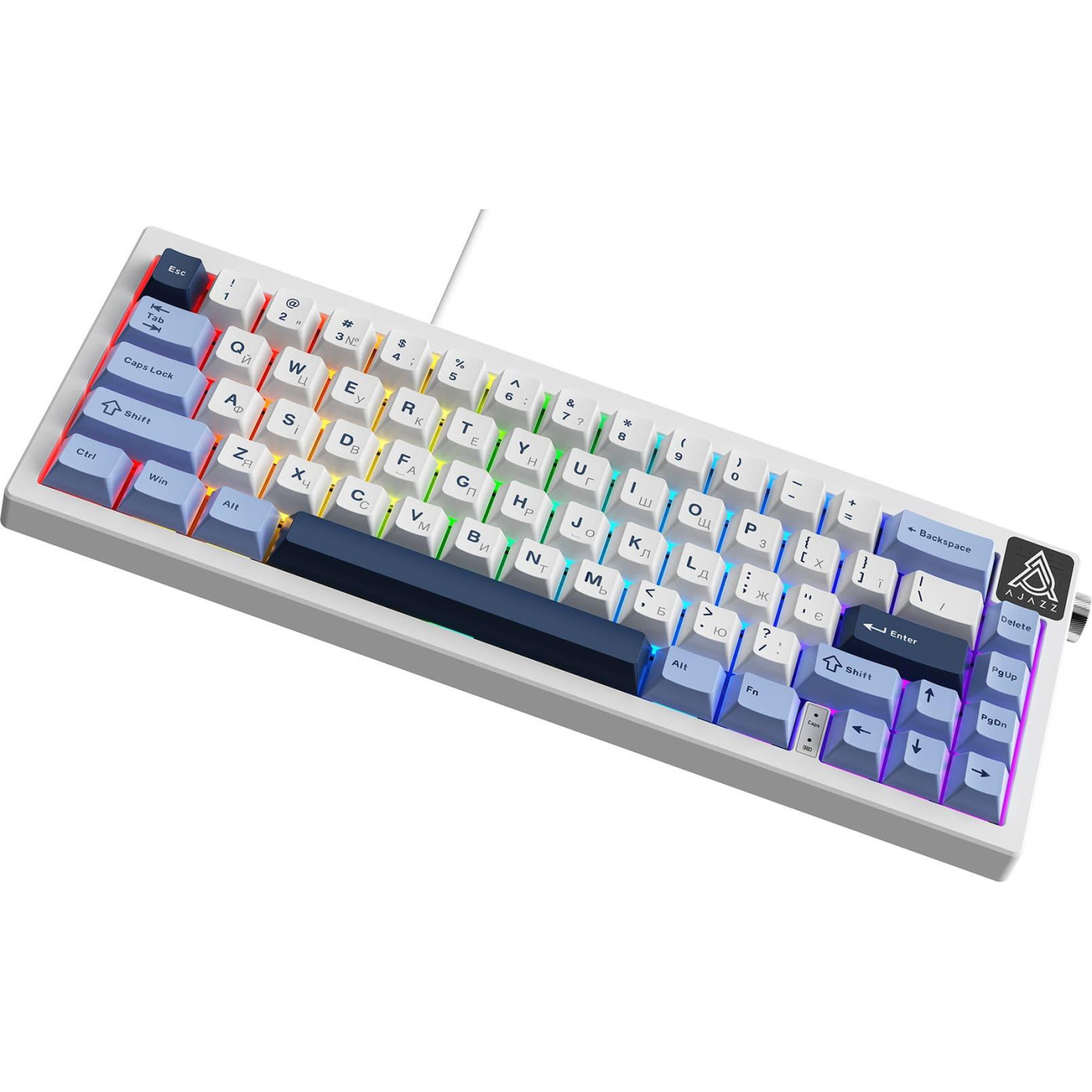 Клавиатура Ajazz AK650 Sea Salt switches Blue White Blue (AK650-SS-BWB)