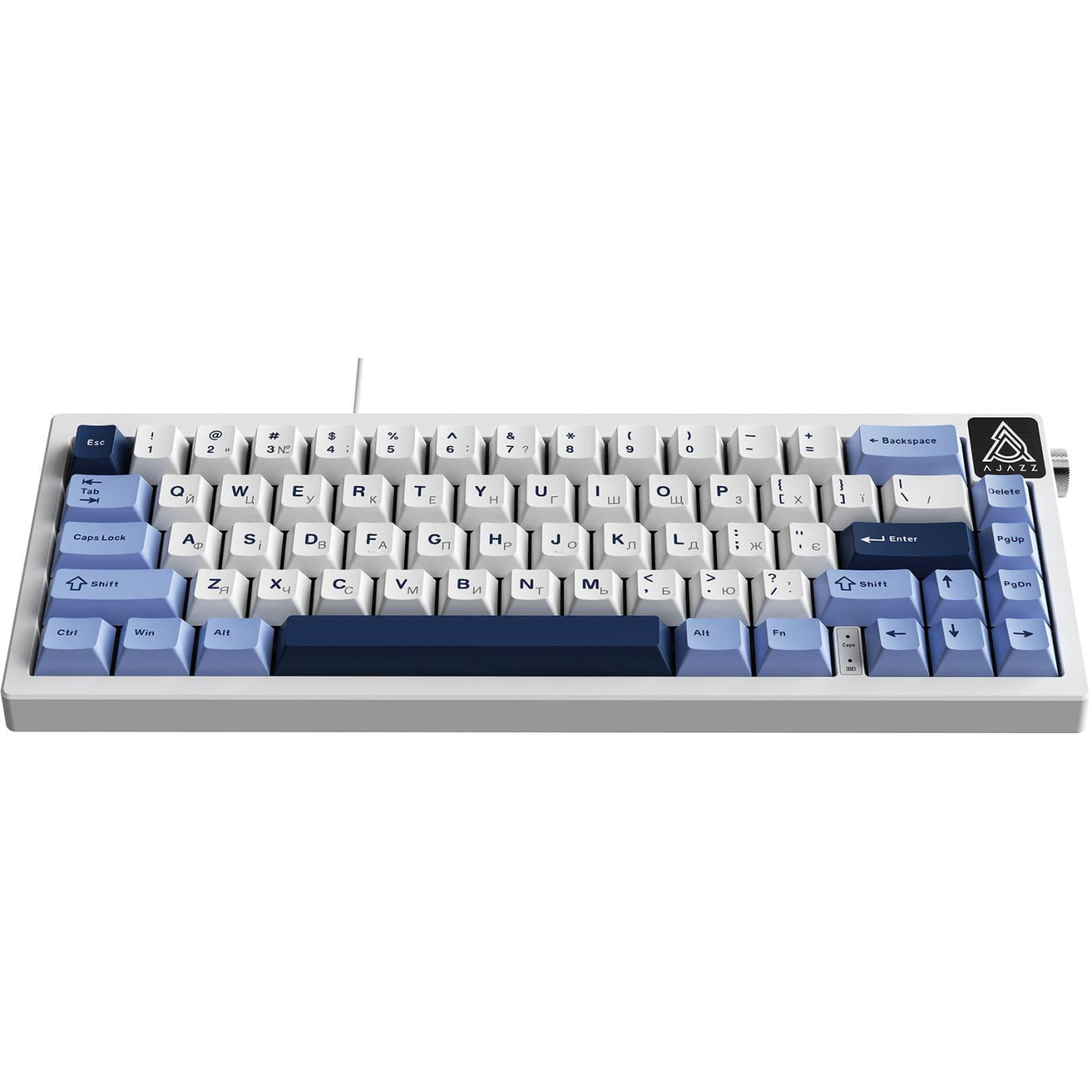 Клавиатура Ajazz AK650 Sea Salt switches Blue White Blue (AK650-SS-BWB)