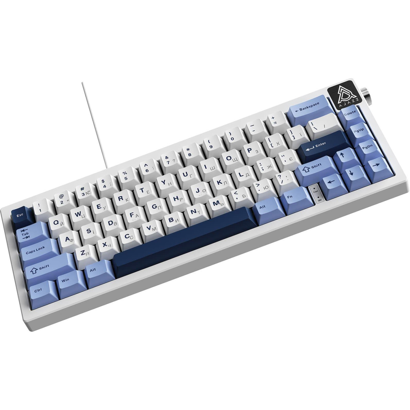 Клавиатура Ajazz AK650 Sea Salt switches Blue White Blue (AK650-SS-BWB)