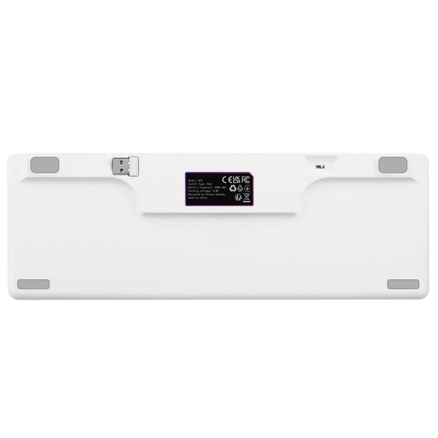Клавіатура Proove Gaming AFK (UA) White (WKAFK1022002)