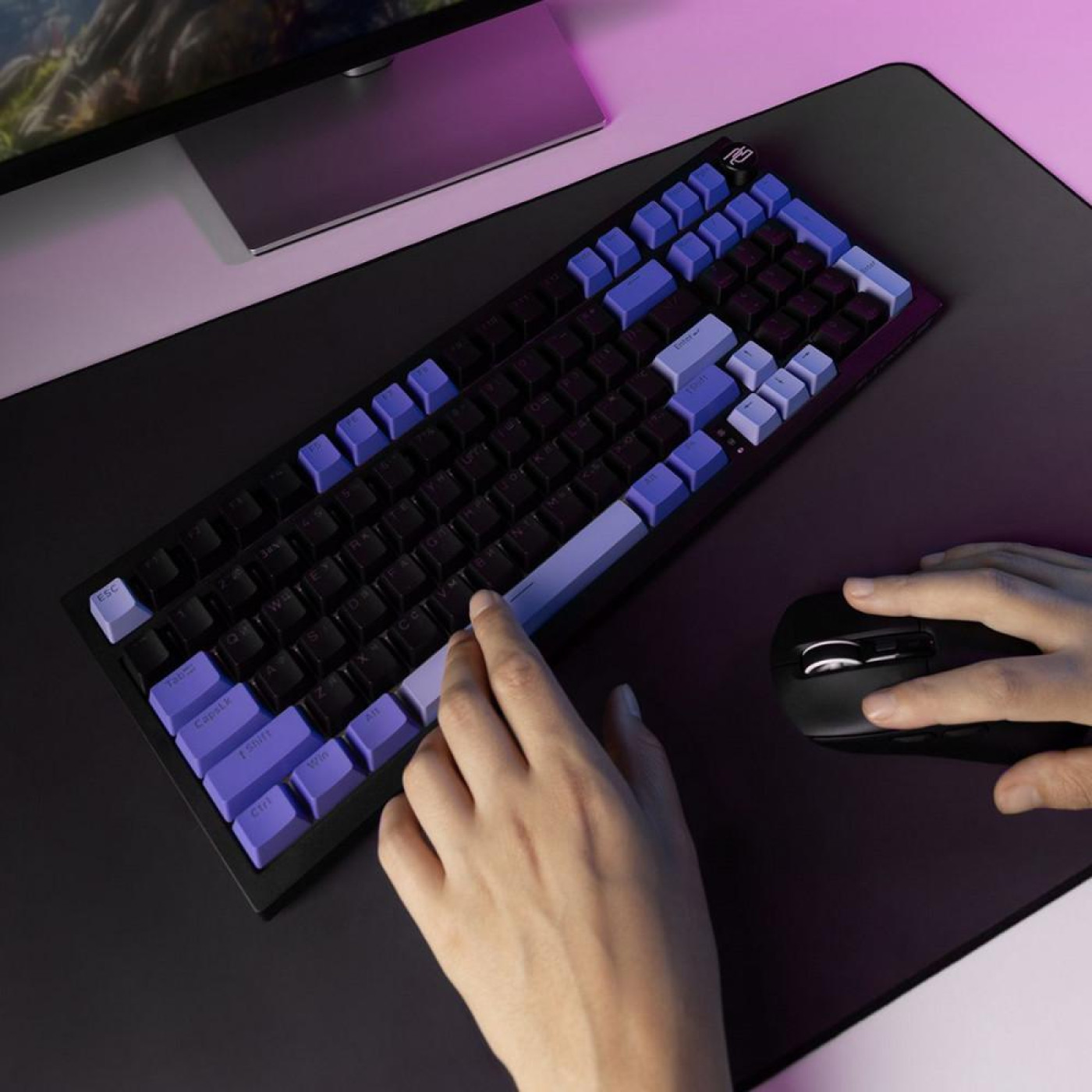 Клавиатура Proove Gaming Slicker Special Edition (Ukraine Layout) Black Purple (WKSLSE022401)