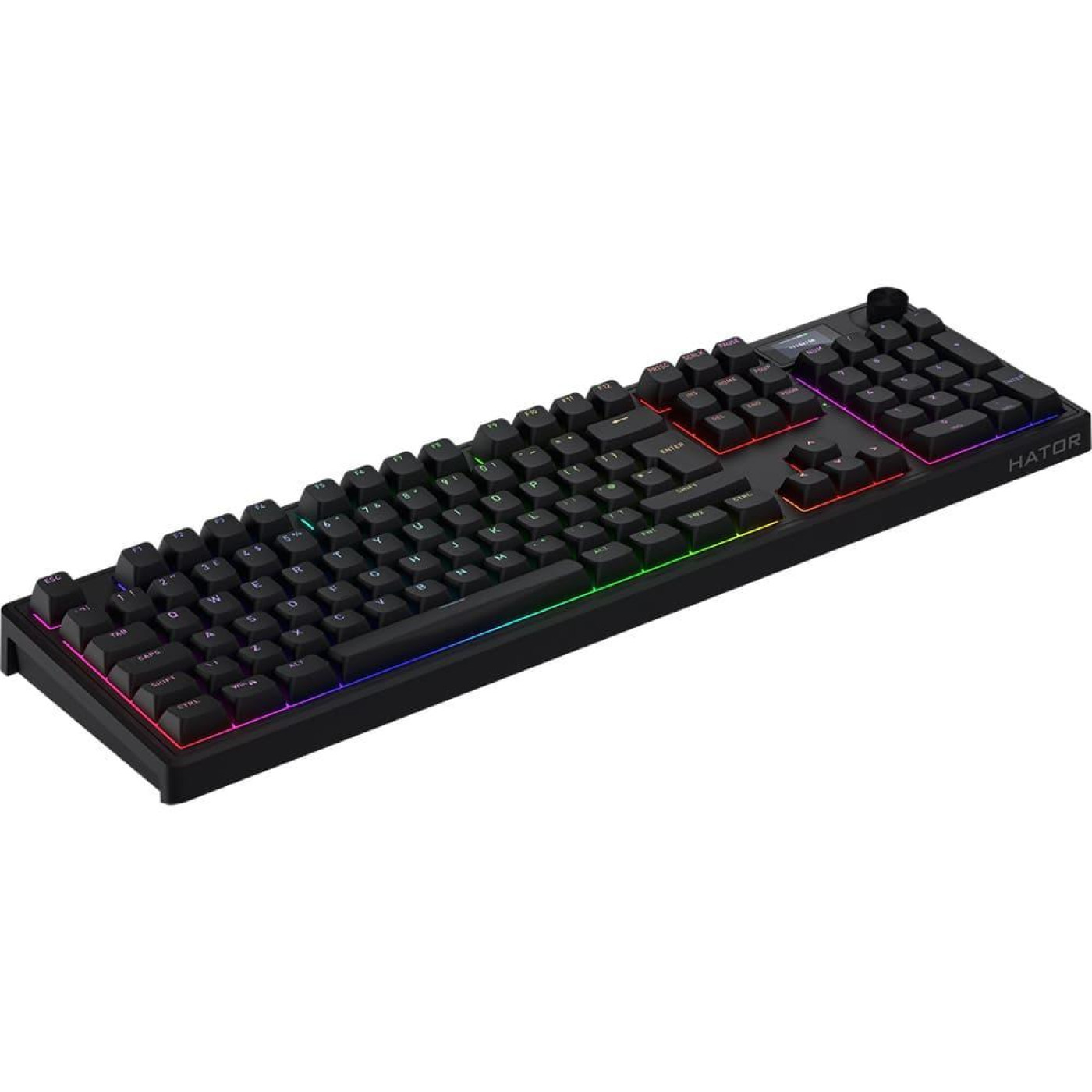 Клавіатура HATOR Skyfall 100 PRO Silent Switches Wireless UK-ISO (Англ.) Black (HTK4101EU)