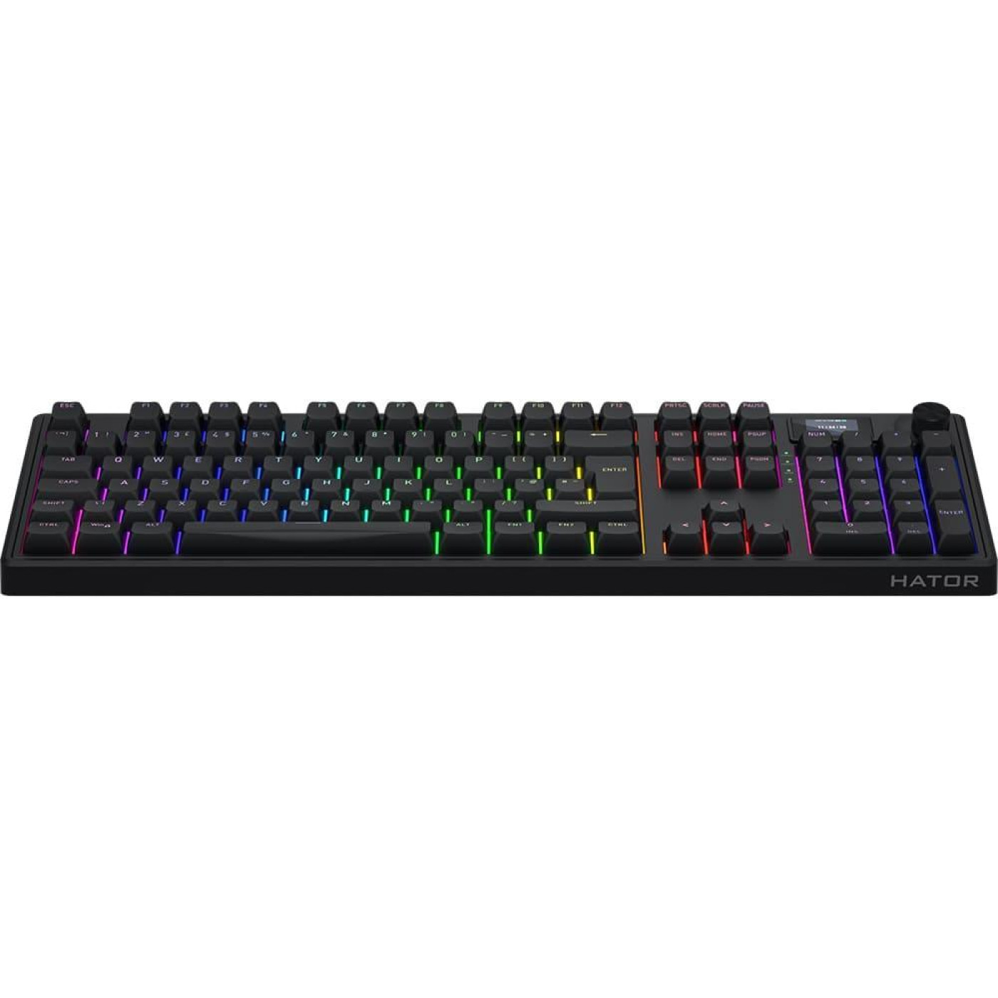 Клавіатура HATOR Skyfall 100 PRO Silent Switches Wireless UK-ISO (Англ.) Black (HTK4101EU)