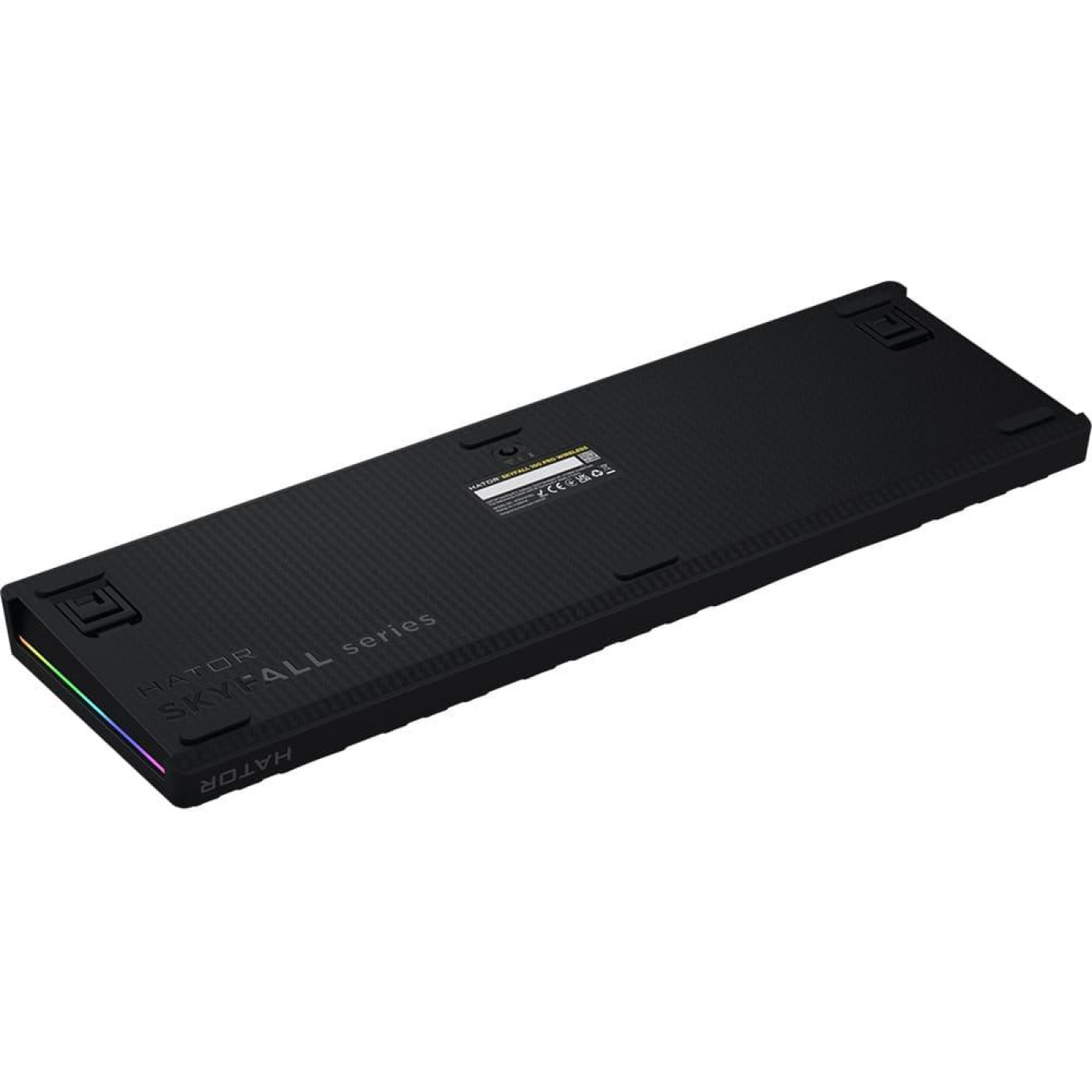 Клавіатура HATOR Skyfall 100 PRO Silent Switches Wireless UK-ISO (Англ.) Black (HTK4101EU)
