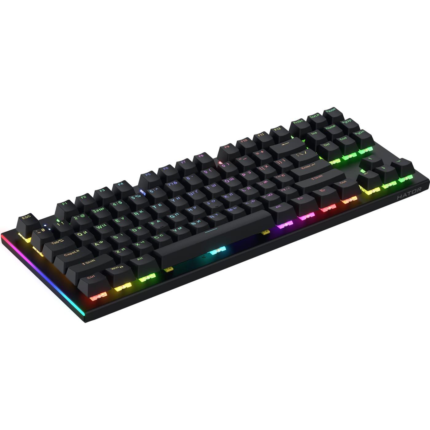 Клавіатура HATOR Gravity X TKL orange black (HTK550UA)