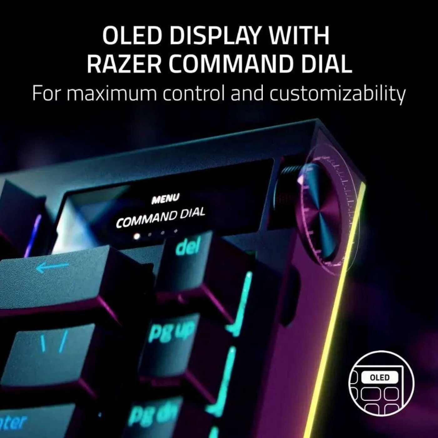 Клавіатура Razer BlackWidow V4 Pro 75% Exploded Black (RZ03-05130300-R3E1)