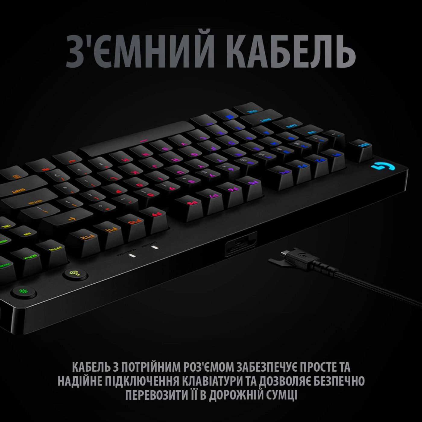 Клавиатура Logitech G PRO USB Black (920-009392)