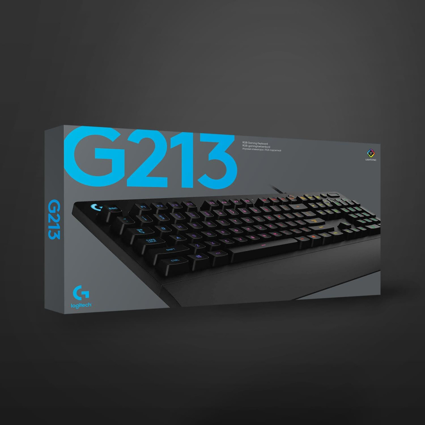 Клавиатура Logitech G213 Prodigy USB Black (L920-010740) (920-010740)