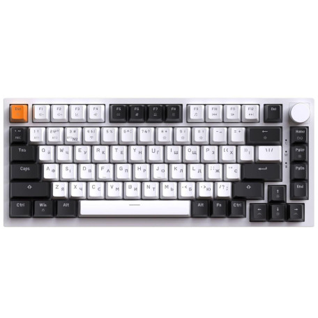 Клавіатура GamePro Asgard Valhalla 75% Exploded QLAB Orange Switches (MK160W Pro)
