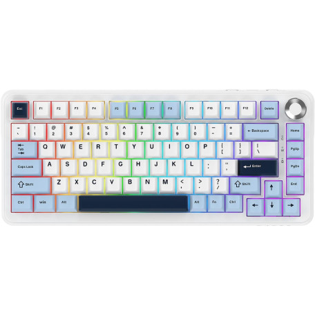 Клавіатура Ajazz AK820 MAX PLUS Daydream Switch Blue White Dark Blue 3 (AK820MAX-DD-BWD)
