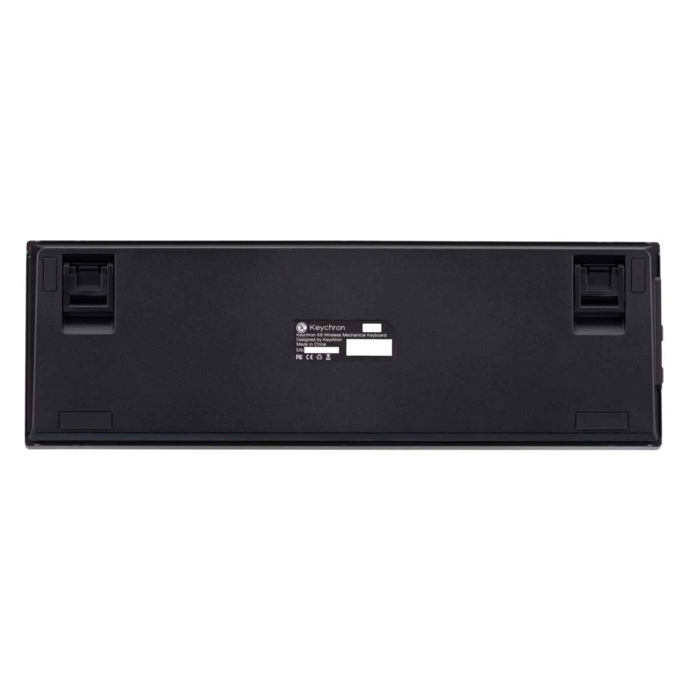 Клавіатура Keychron K6 68 Key Gateron Red White LED Black (K6O1_KEYCHRON)