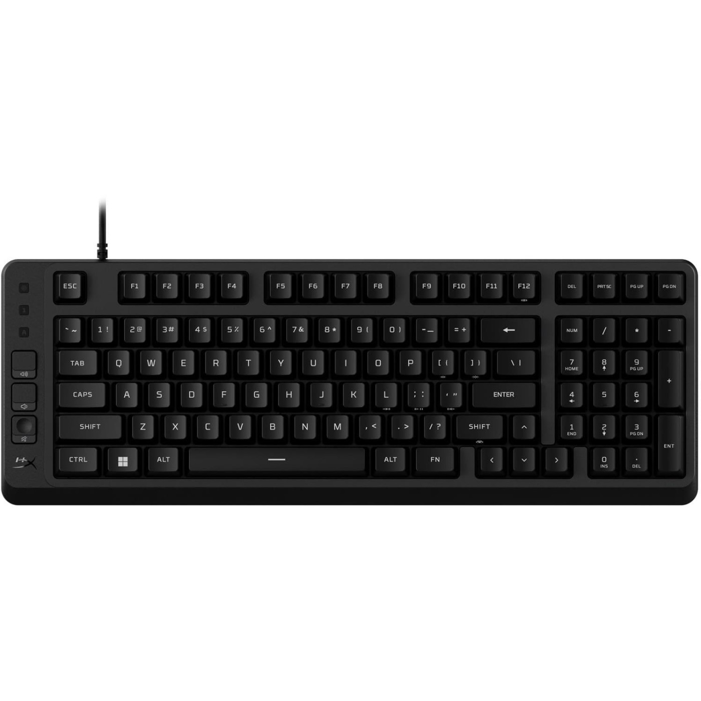 Клавиатура HyperX Alloy Origins EVE 1800 99key Red USB-A EN/UA RGB Black (B7JE0AA)