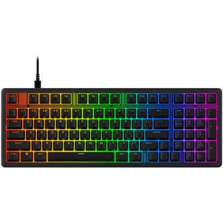 Клавіатура HyperX Alloy Origins 2 1800 103key Red USB-A Hot-Swap EN/UA RGB Black (B4QS4AA)