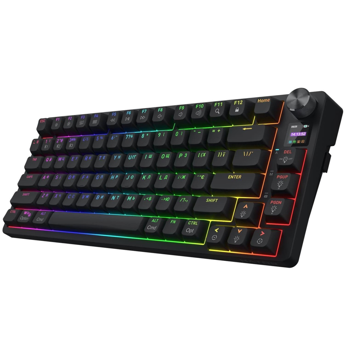 Клавіатура HATOR Icefall PRO Wireless Black (HTK450UA)