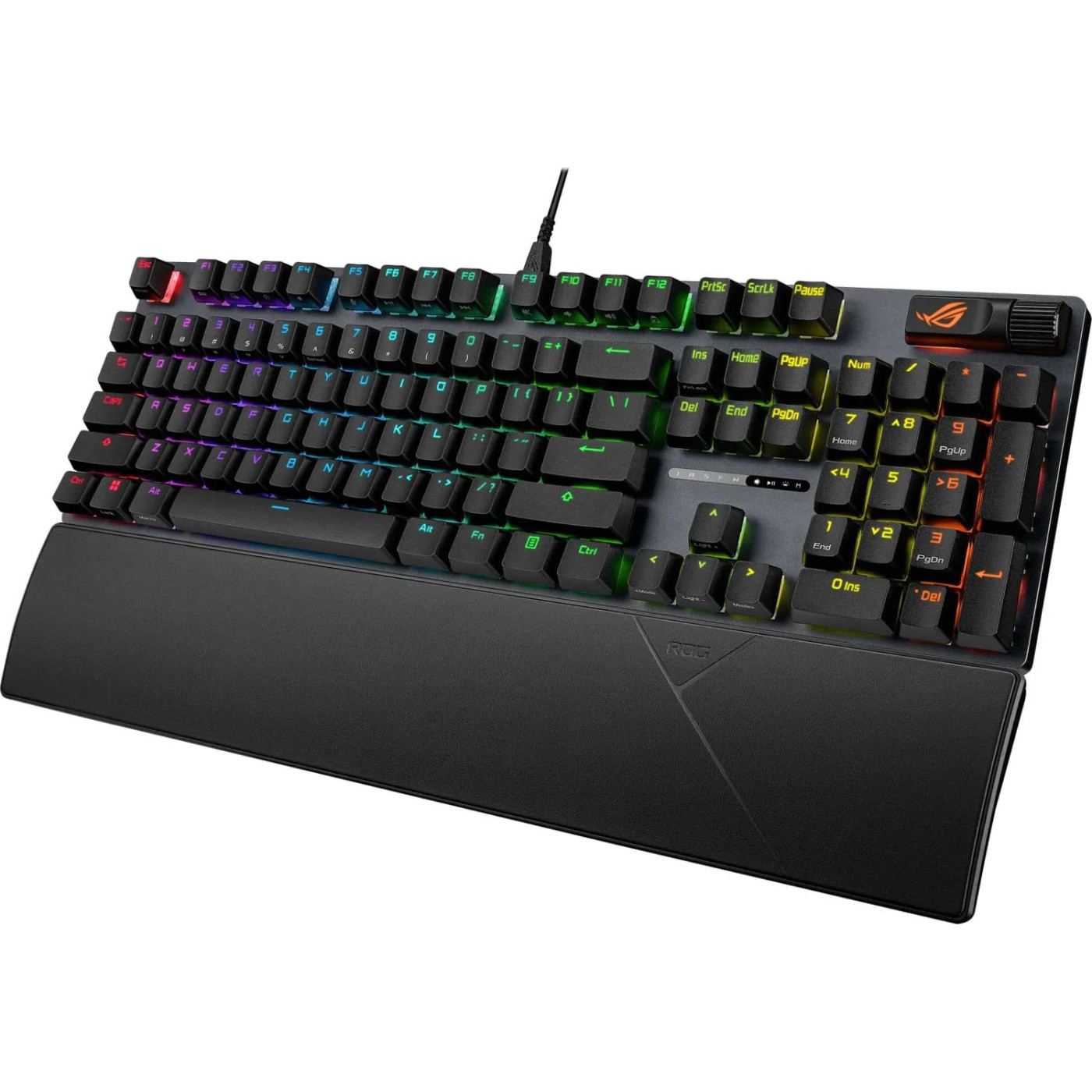 Клавіатура ASUS ROG Strix Scope II X NX Snow V2 EN PBT Black (90MP03XF-BKUA20)