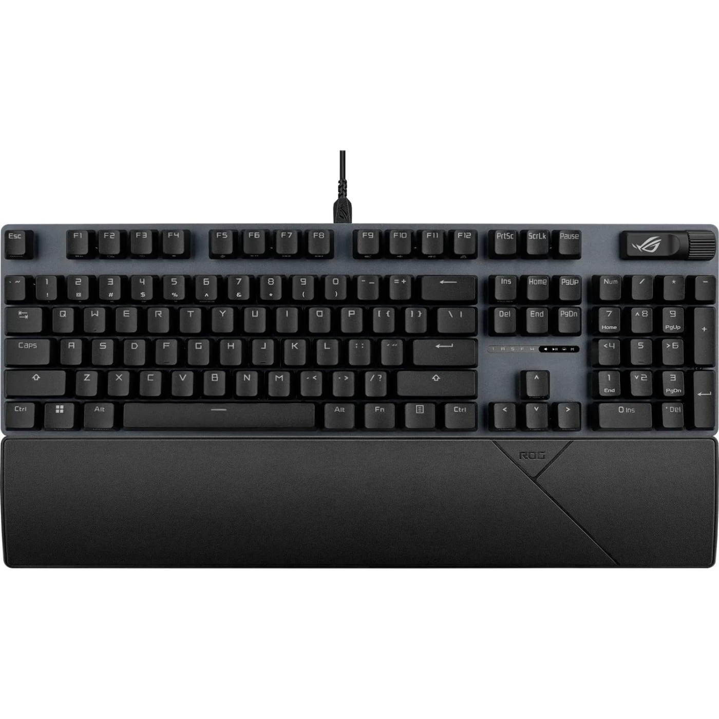 Клавіатура ASUS ROG Strix Scope II X NX Snow V2 EN PBT Black (90MP03XF-BKUA20)