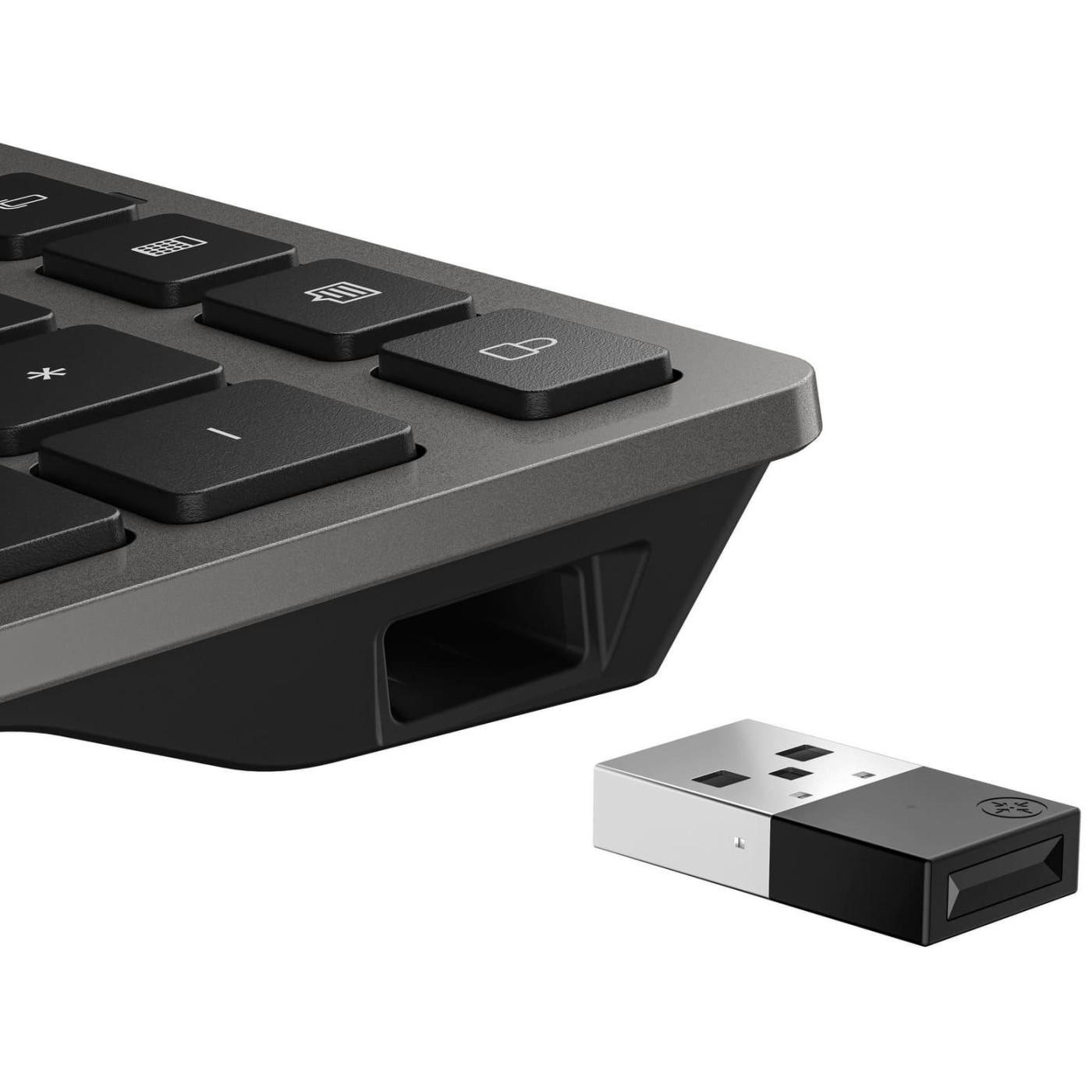 Клавіатура HP 720 Multi-Device Rechargeable Wireless EN/UK Black (9T5B1AA)
