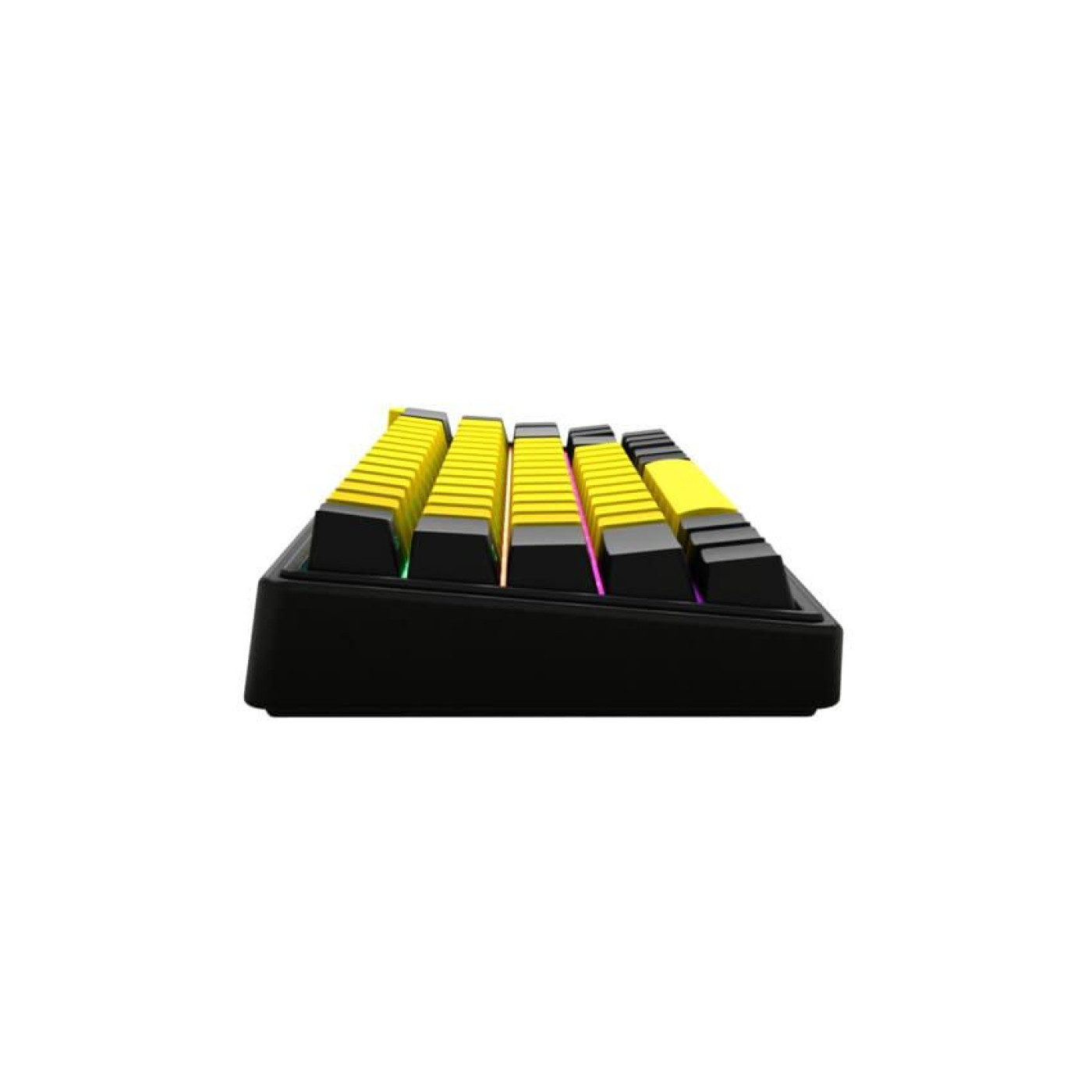 Клавиатура Lorgar KBP70MW Pro Wireless 65% Compact Black Yellow EN/UA (LRG-KBP70MW-YL-US)